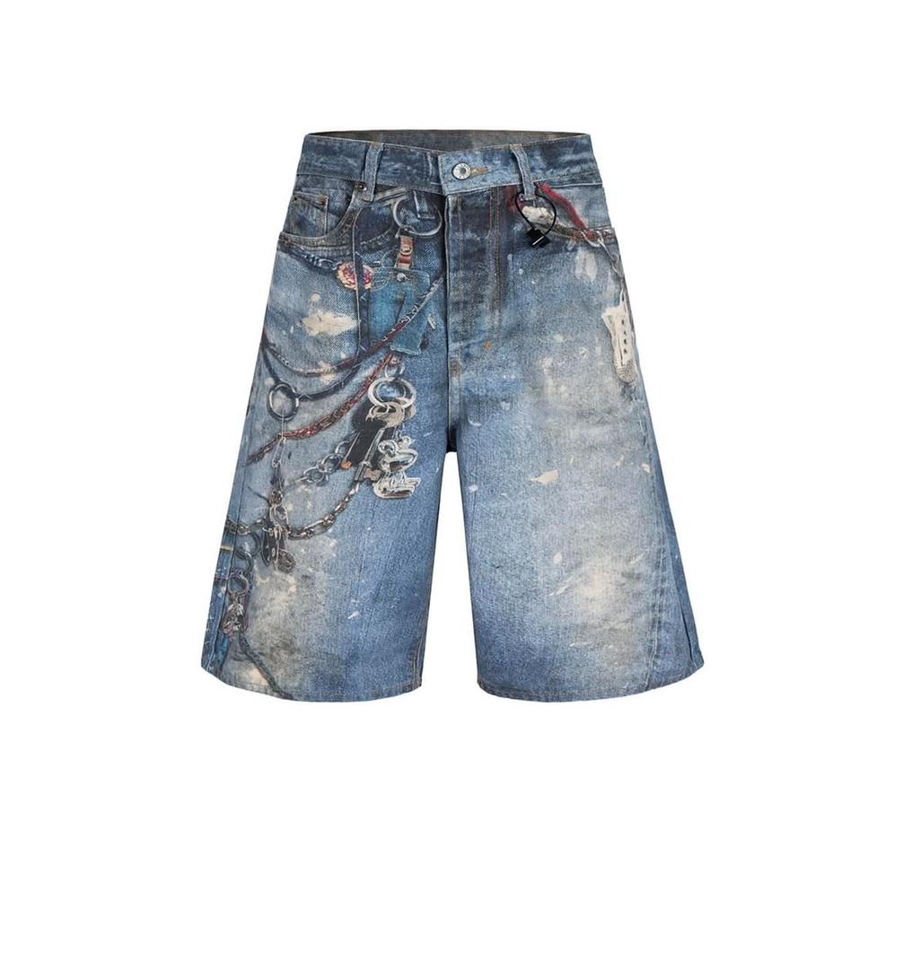 Acne Studios Judda Keychain Shorts