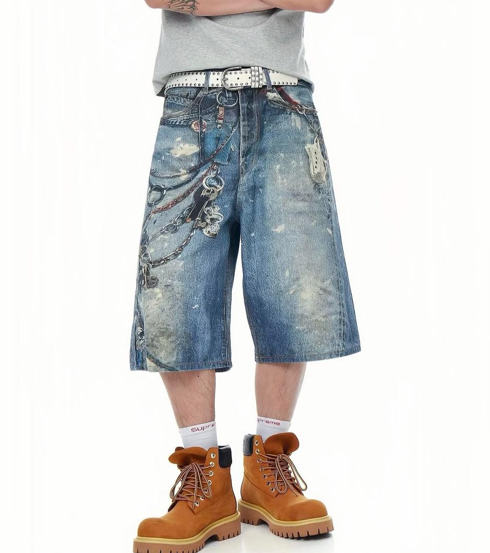 Acne Studios Judda Keychain Shorts 4