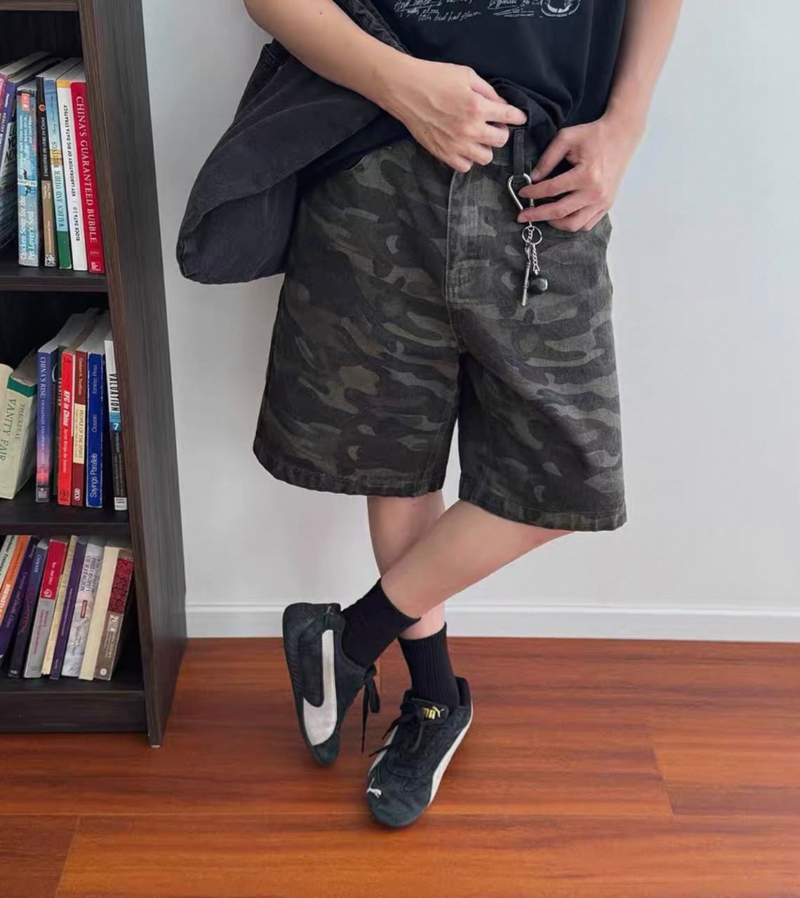 Dark Camo Jorts 2