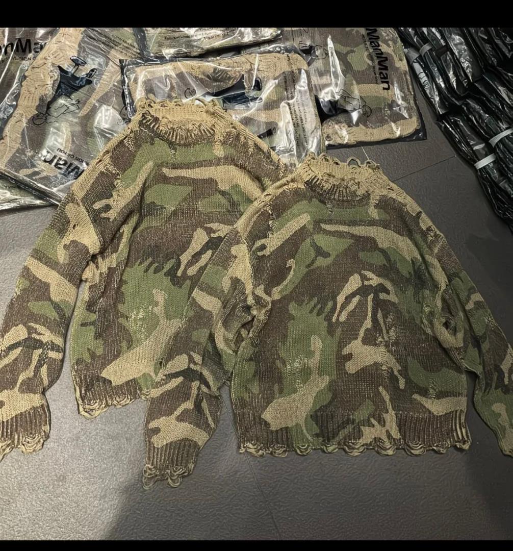 Camo Sweater